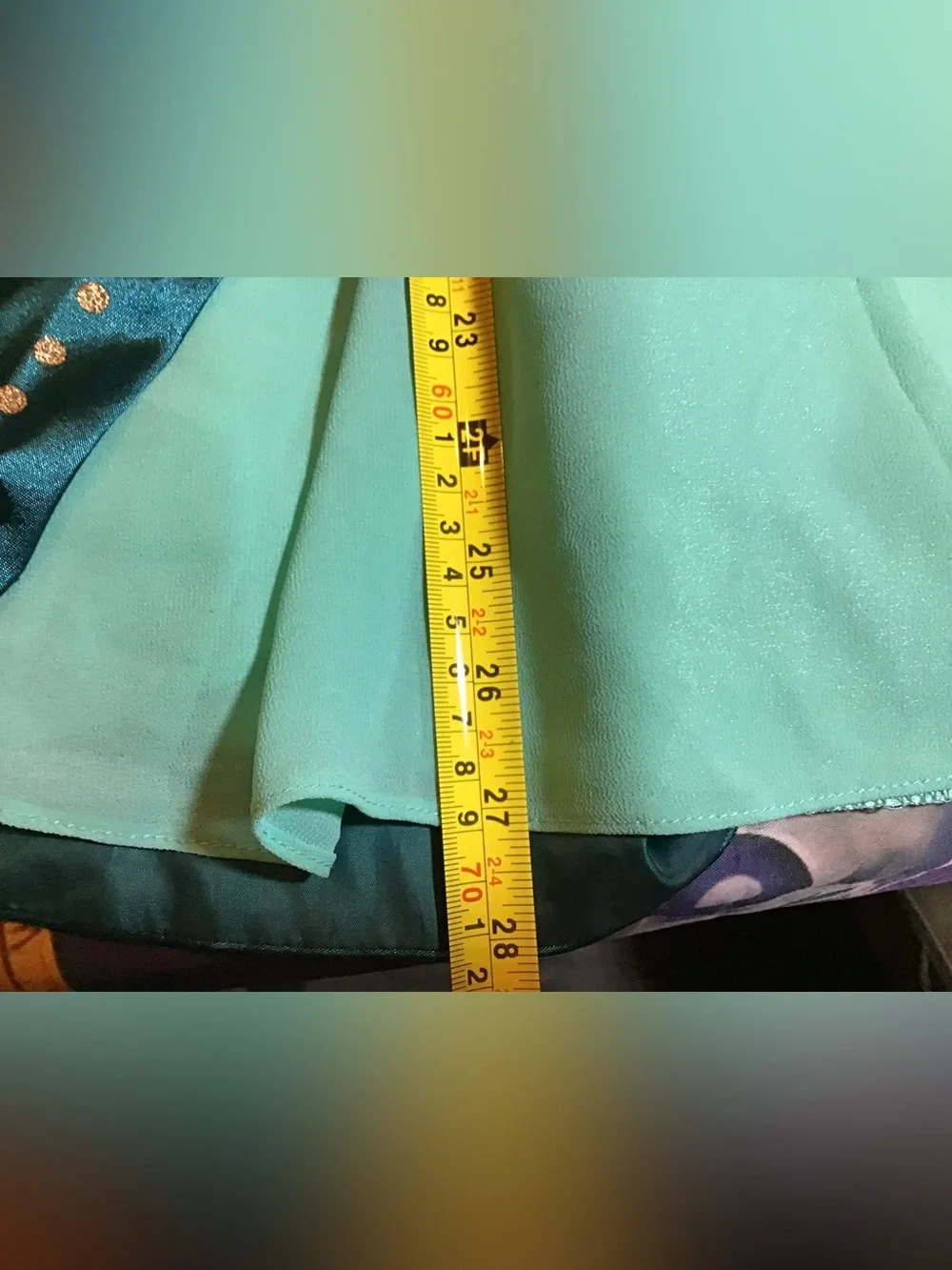 Disney parks frozen Anna girls costume dress up size 4